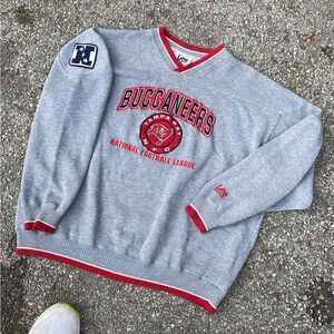 Vintage 90’s Tampa Bay Buccaneers NFL Embroidered Crewneck Sweater Men’s Sz L